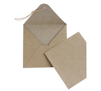 GIFT CARD ENVELOPE-Natural Kraft