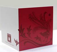 GIFT CARD PETITE LYRE-Dark Lava on Lava