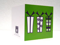 GIFT CARD PRESENTS-Lime-Purple