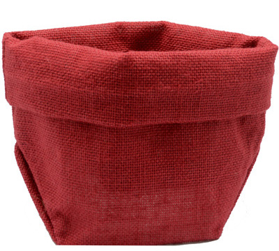 JUTE SACK SMALL-Red