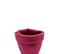 JUTE SACK EXTRA SMALL-Hot Pink