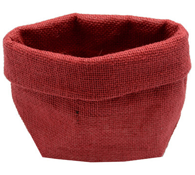 JUTE SACK EXTRA SMALL-Red