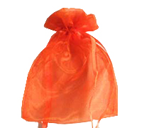 ORGANZA BAG SMALL-Orange
