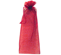 ORGANZA BAG EXTRA LARGE-Burgundy