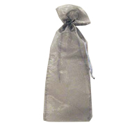 ORGANZA BAG EXTRA LARGE-Silver
