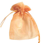 ORGANZA BAG EXTRA SMALL-Apricot