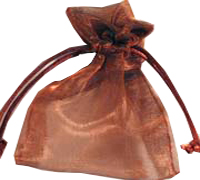 ORGANZA BAG EXTRA SMALL-Copper