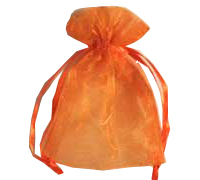 ORGANZA BAG EXTRA SMALL-Orange