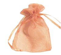 ORGANZA BAG EXTRA SMALL-Peach