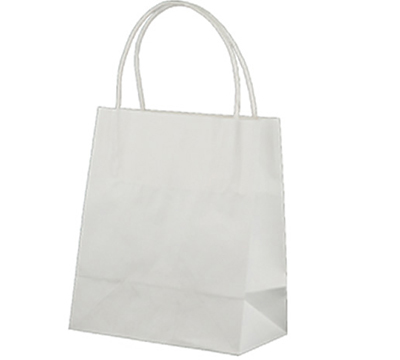 GIFT PAPER BAG TINY PACK-White Kraft