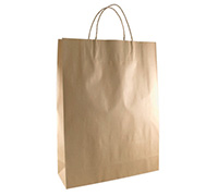 GIFT PAPER BAG MIDI PACK-Natural Kraft