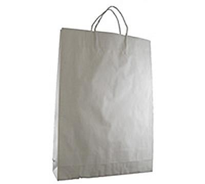 GIFT PAPER BAG MEDIUM PACK-White Kraft
