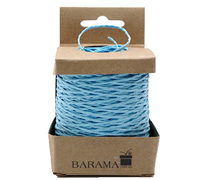 2mm COLOURED PAPER STRING-Aqua