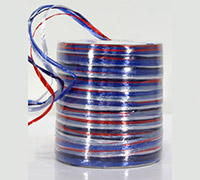 2mm RAFFIA PEARL MULTI-Navy-Blue-Red-White
