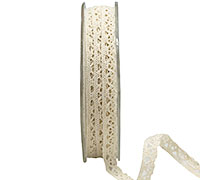 9mm COTTON LACE TRIM-Cream