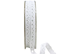 9mm COTTON LACE TRIM-White
