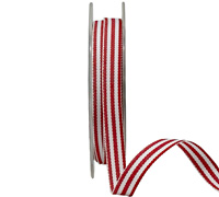 10mm CLASSIC STRIPE-Red-White