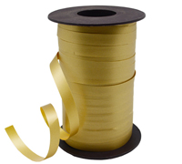 10mm SATIN TEAR RIBBON-Gold