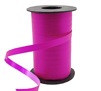 10mm SATIN TEAR RIBBON-Hot Pink