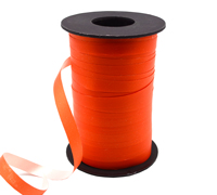 10mm SATIN TEAR RIBBON-Orange