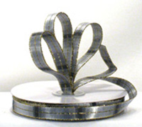 13mm METALLIC TARTAN-Silver-Gold