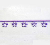 15mm SUNNY CHECK DAISY-Lavender
