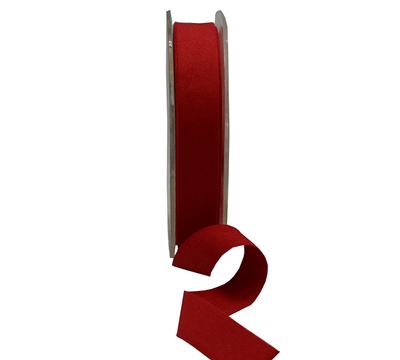 15mm PLAIN COTTON-Red