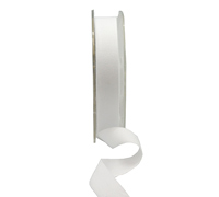 15mm PLAIN COTTON-White