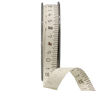 15mm COTTON TAPE MEASURING-Natural Tape