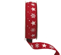 15mm COTTON XMAS IMG-Red