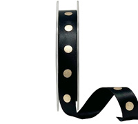 15mm ESSENTIAL SPOT-Black-Metallic Gold