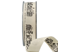 20mm COTTON TAPE STREETSCAPE-Natural Tape
