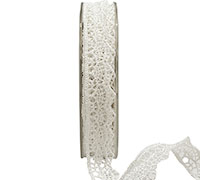 18mm ANTIQUE LOOK LACE-Antique White
