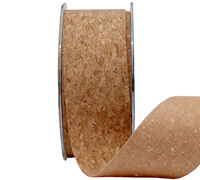 38mm CORK RIBBON-Natural