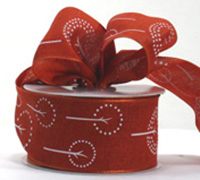 38mm DOT PAINT TREE-Rust