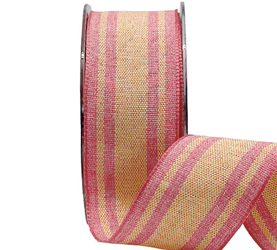 38mm W/E CANDYSTRIPE-Hot Pink/Yellow