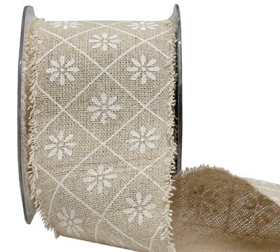 62mm DIAMOND DAISY-Natural-White