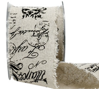 62mm VINTAGE LOOK SCRIPT-Natural-Black