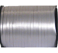 5mm CURLING RIBBON-Silver