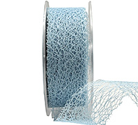 38mm CUT-EDGED OPEN MESH-Pale Blue