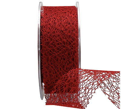 38mm CUT-EDGED OPEN MESH-Red