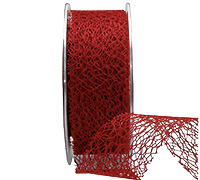38mm CUT-EDGED OPEN MESH-Red