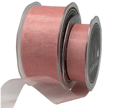 CUT EDGE ORGANZA-Dusty Pink