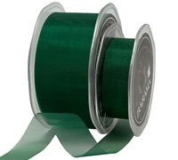CUT EDGE ORGANZA-Hunter Green
