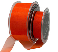 CUT EDGE ORGANZA-Orange