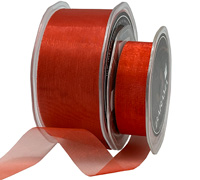 CUT EDGE ORGANZA-Rust