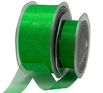 CUT EDGE ORGANZA-Xmas Green