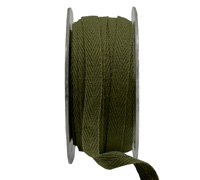 10mm COTTON TAPE-Moss