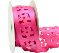 38mm CUT OUT DAISY-Hot Pink