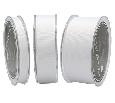 CLASSIC GROSGRAIN -White